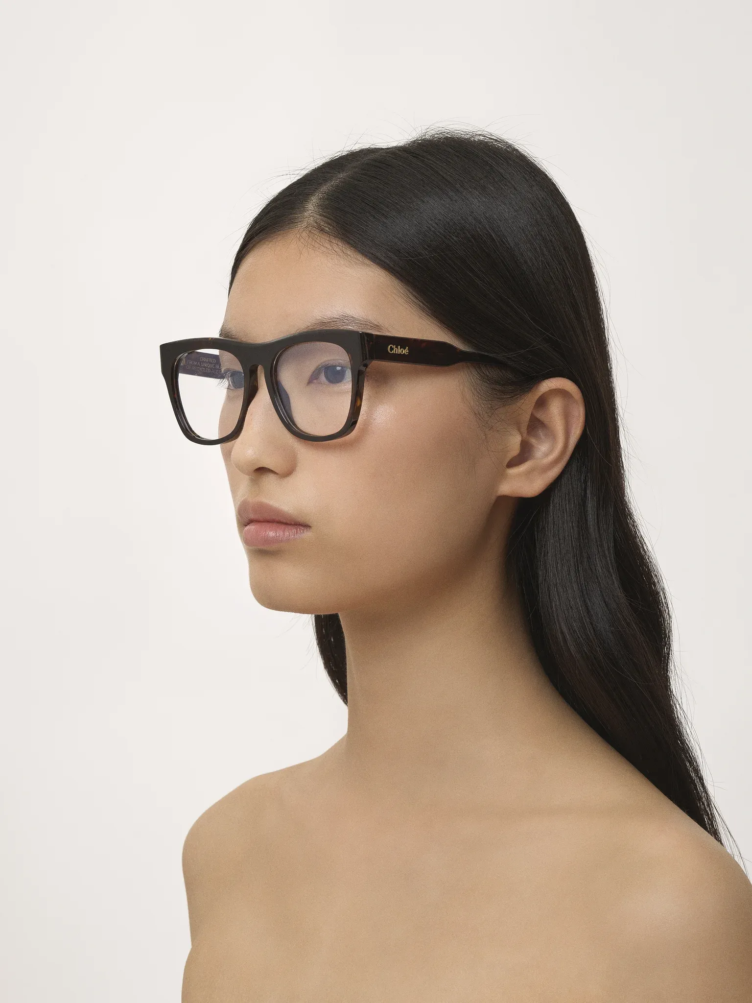 Chloe Gayia square eyeglasses