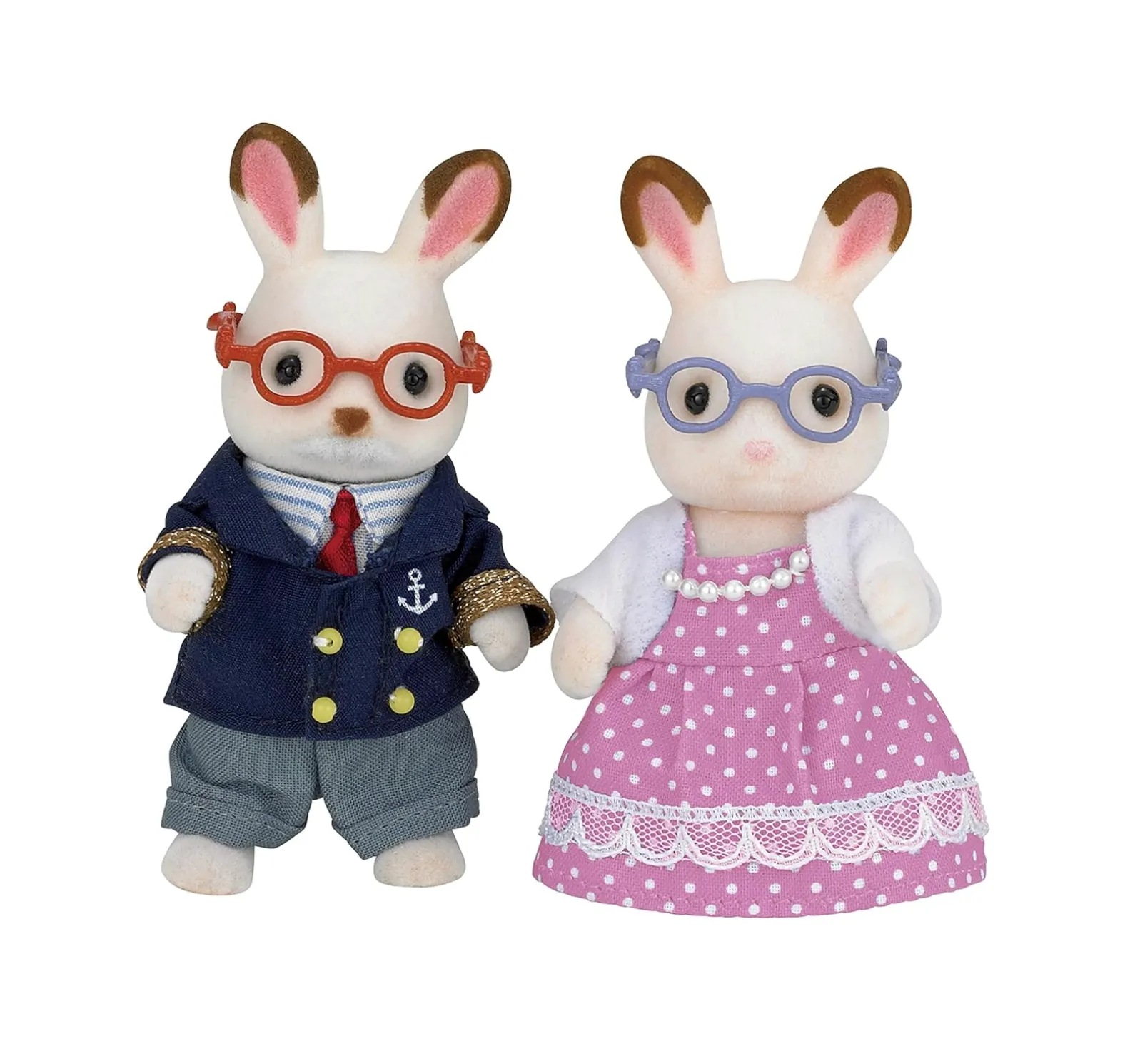 Chocolate Rabbit Grandparents Calico Critters