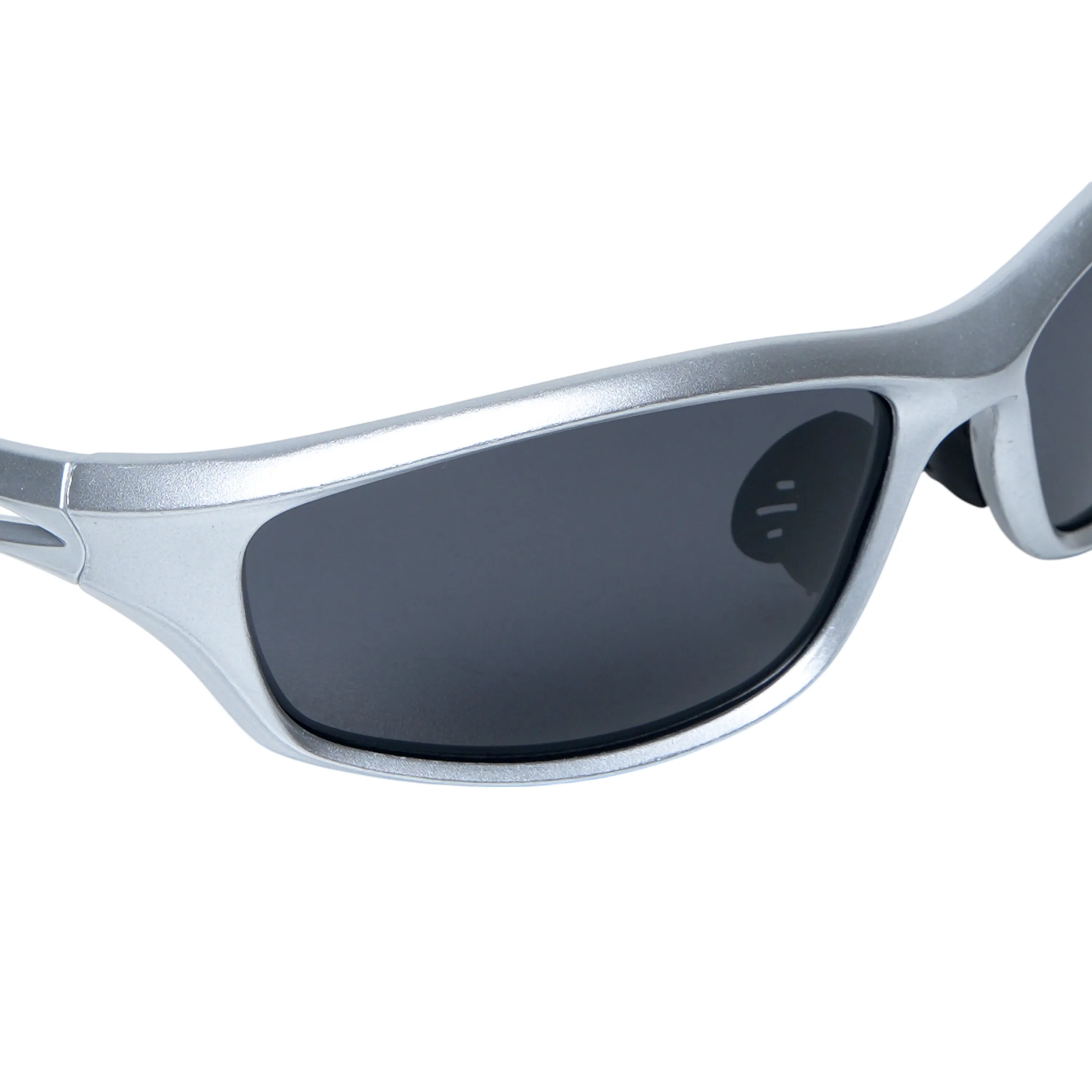 Chokore Ultra Glare Guard Sunglasses (Silver & Black)