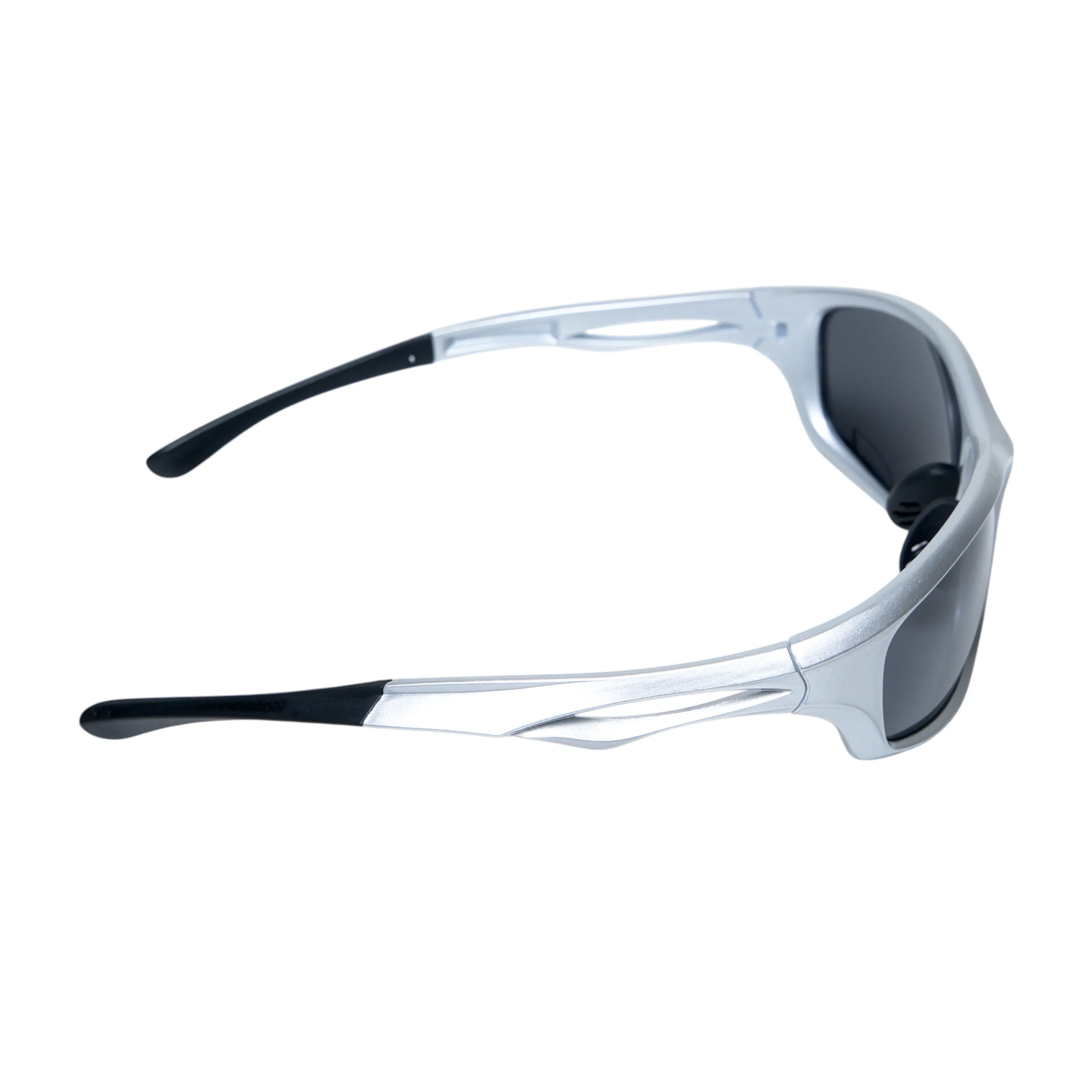 Chokore Ultra Glare Guard Sunglasses (Silver & Black)