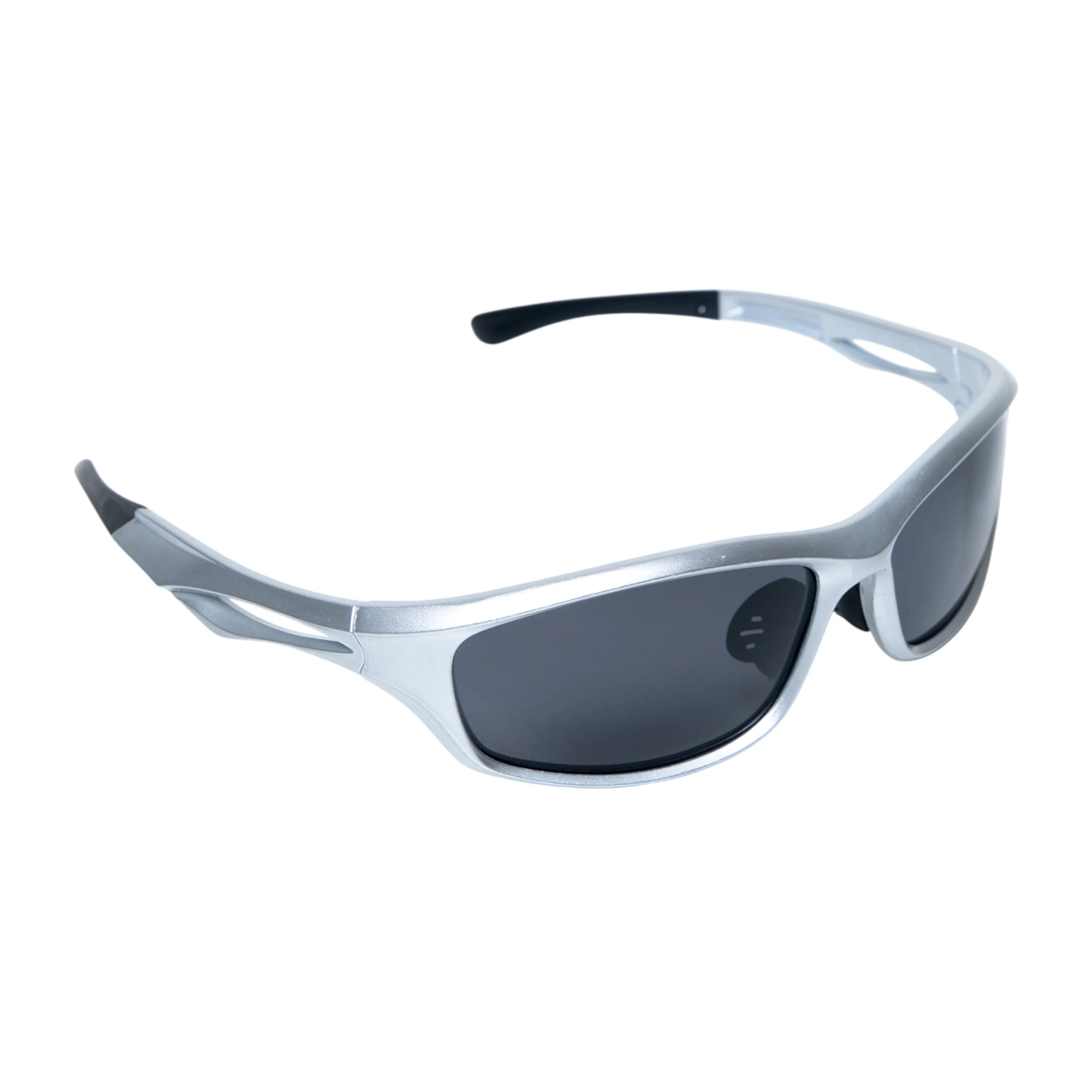 Chokore Ultra Glare Guard Sunglasses (Silver & Black)