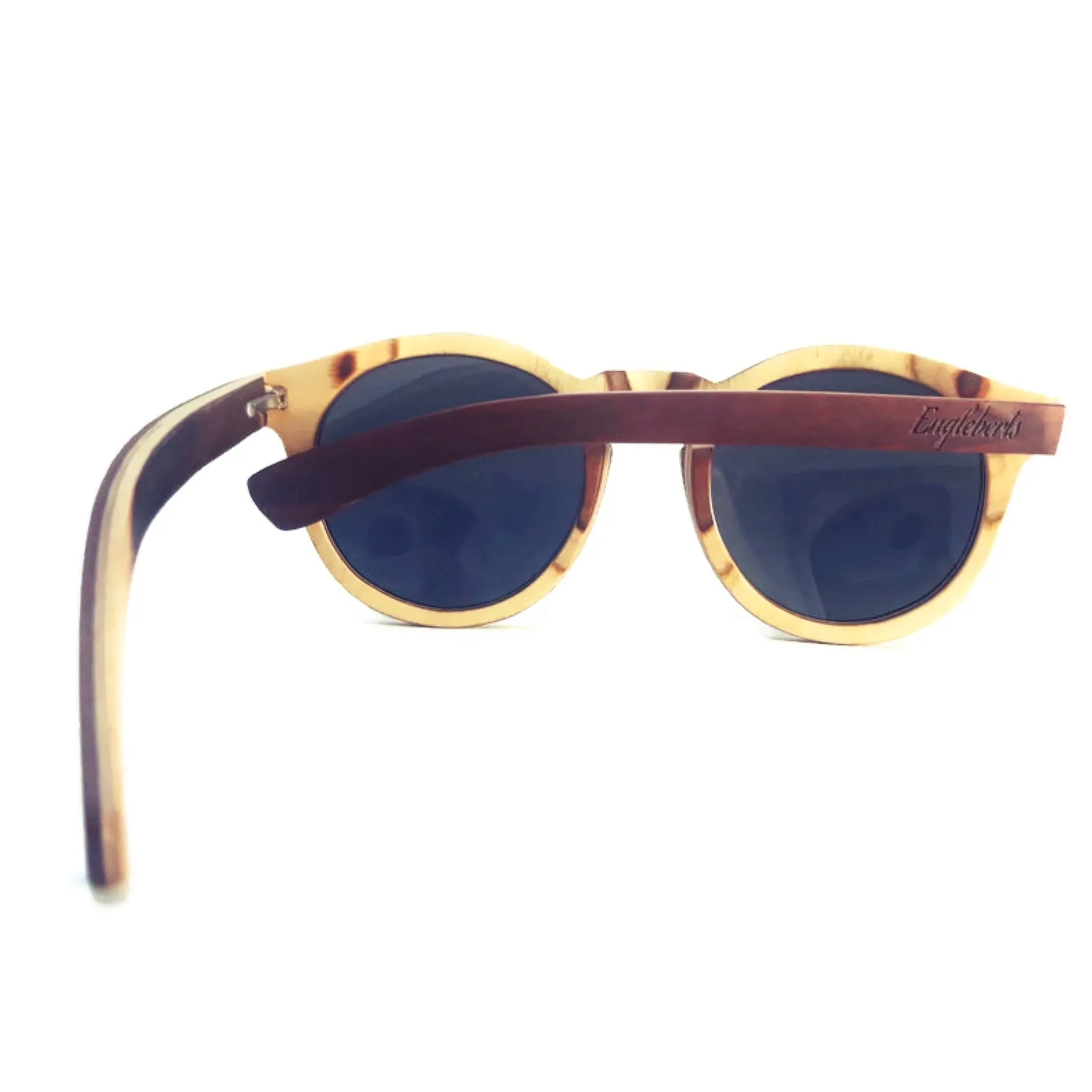 Cinnamon Swirl Skateboard Wood, Polarized, Handcrafted