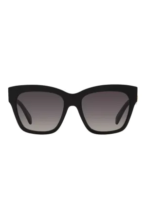 CL000403 Triomphe Irregular-Frame Acetate Sunglasses