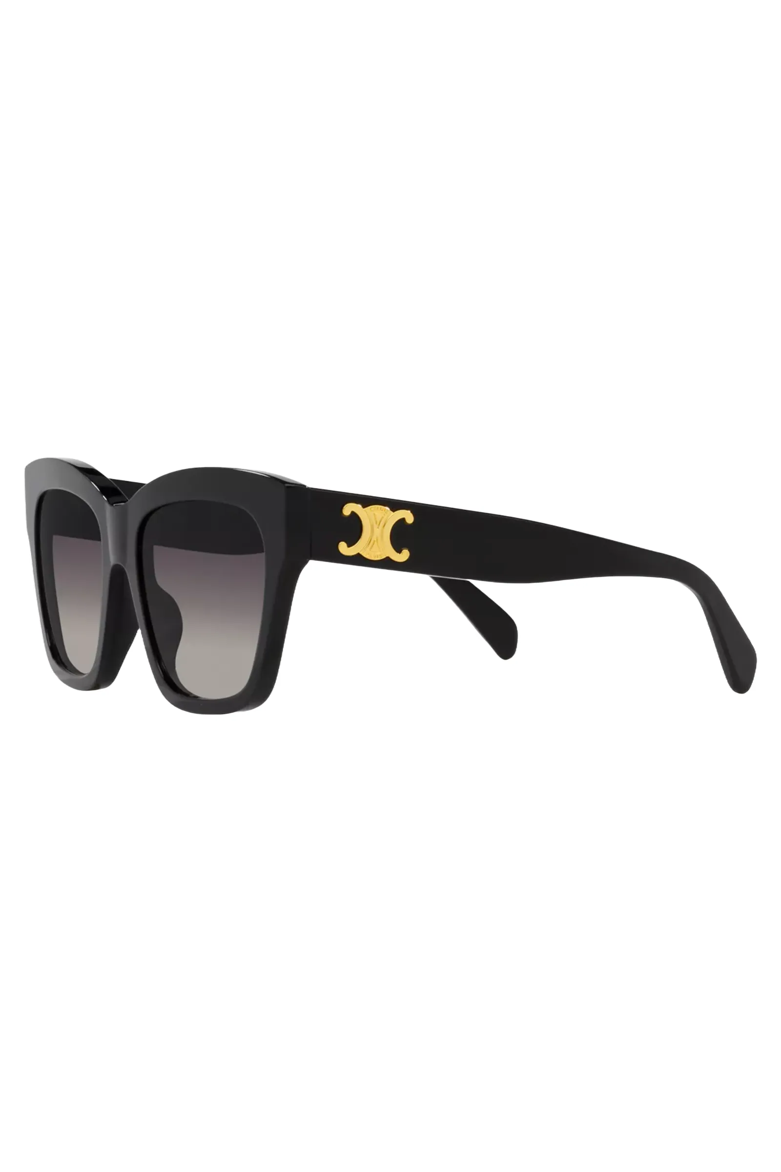 CL000403 Triomphe Irregular-Frame Acetate Sunglasses