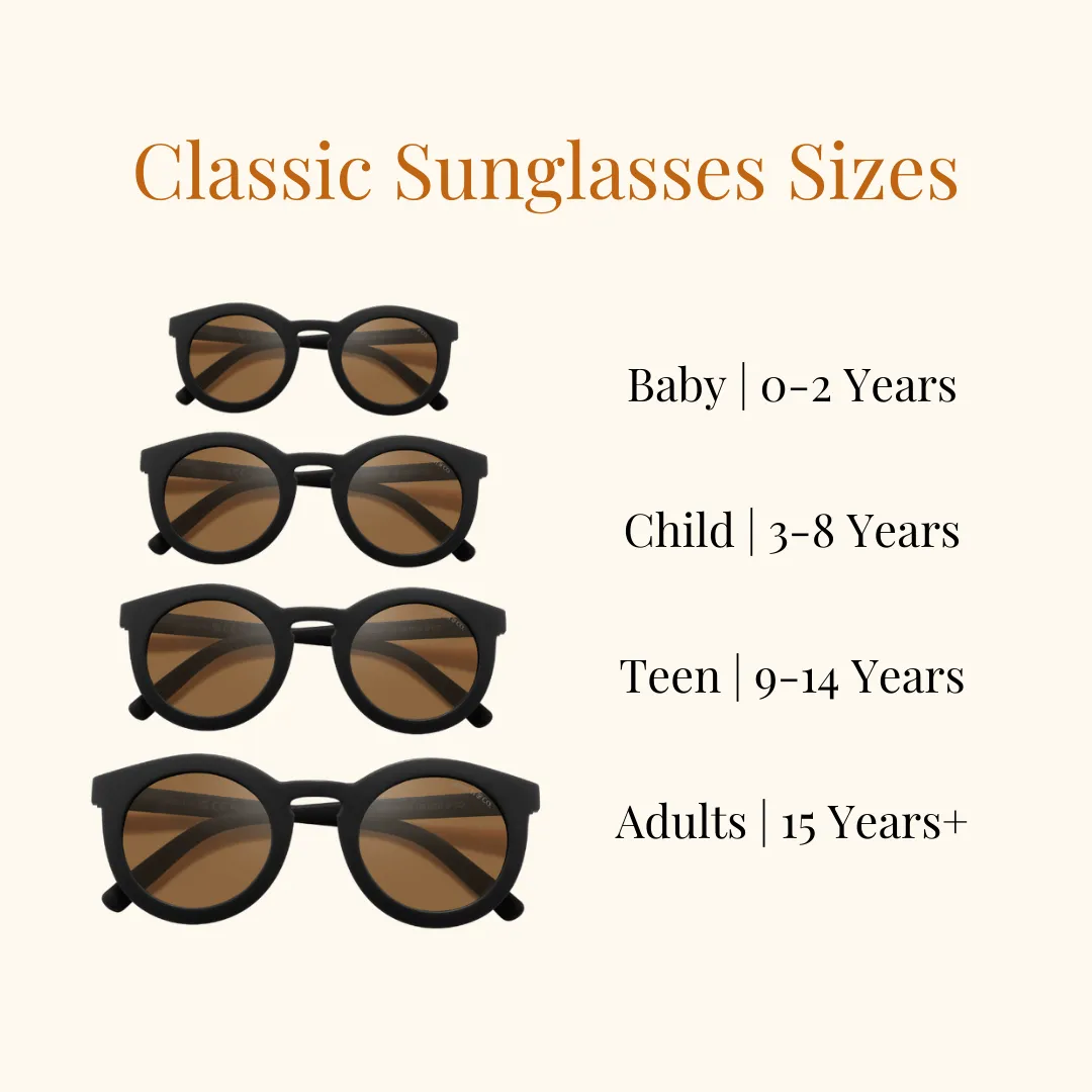 CLASSIC: BENDABLE & POLARIZED SUNGLASSES | BLACK