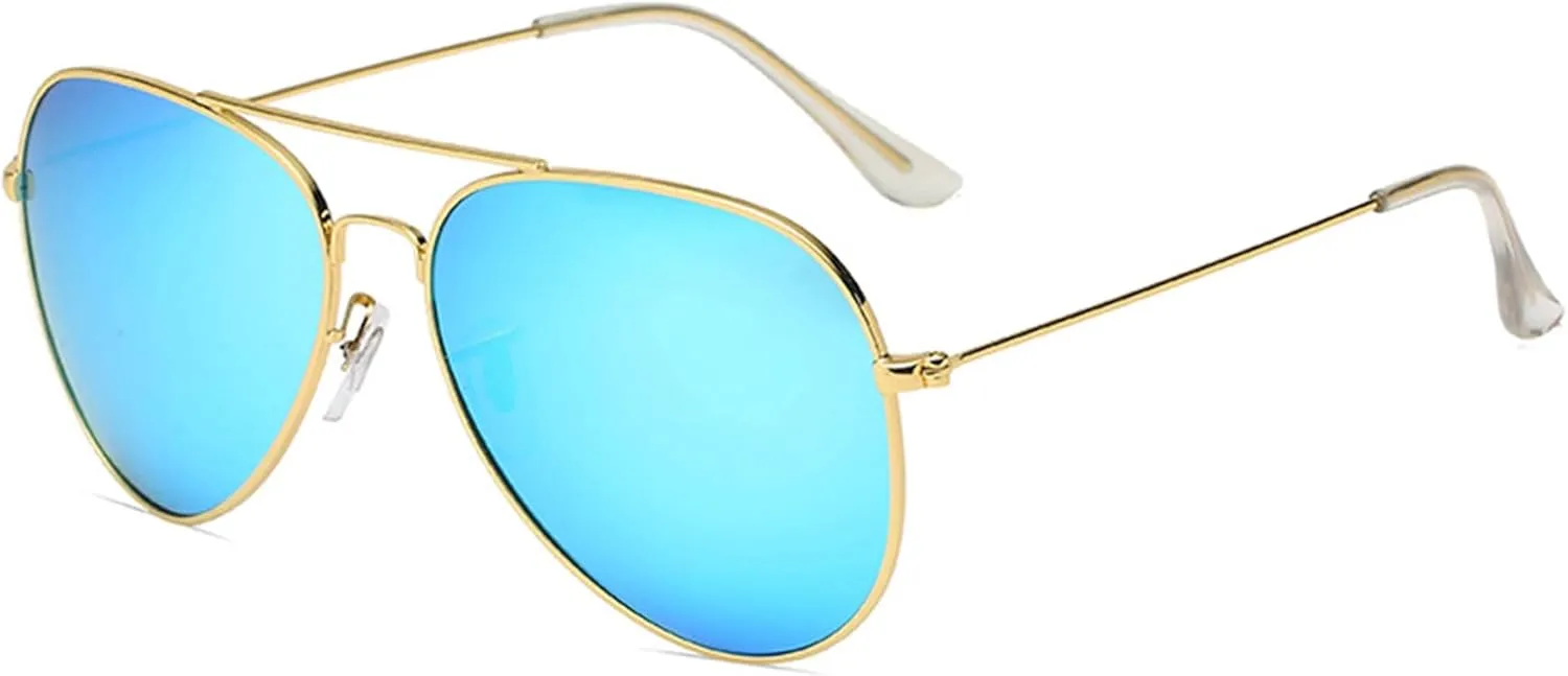 Classic Metal Polarized Sunglasses Men Women Pilot Aviator Sun Glasses for Outdoor