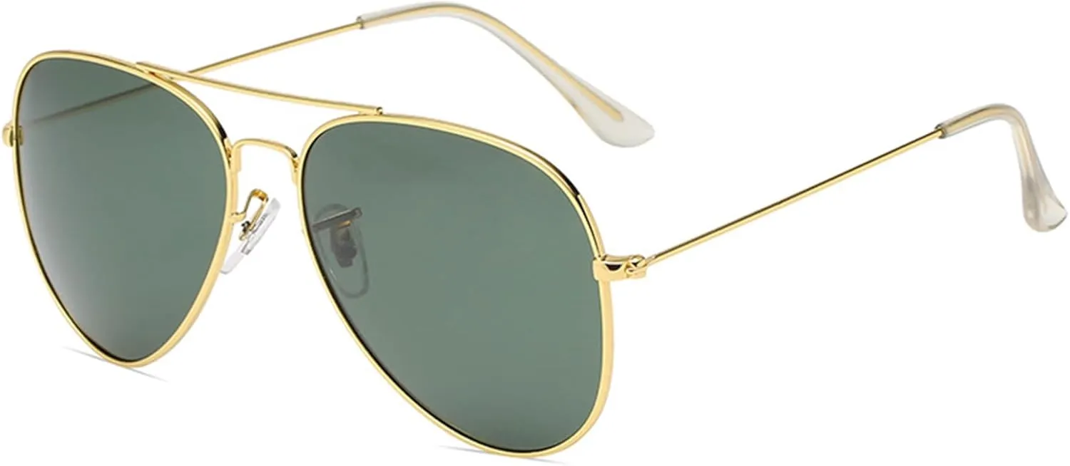 Classic Metal Polarized Sunglasses Men Women Pilot Aviator Sun Glasses for Outdoor