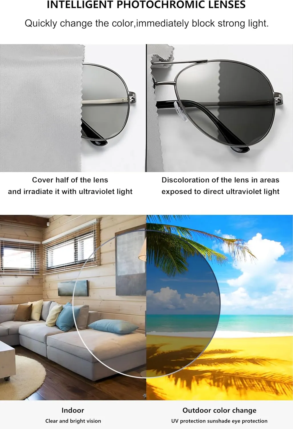 Classic Pilot Sunglasses for Women Men Polarized Aviator Military Style Spring Hinge Metal Sun Glasses