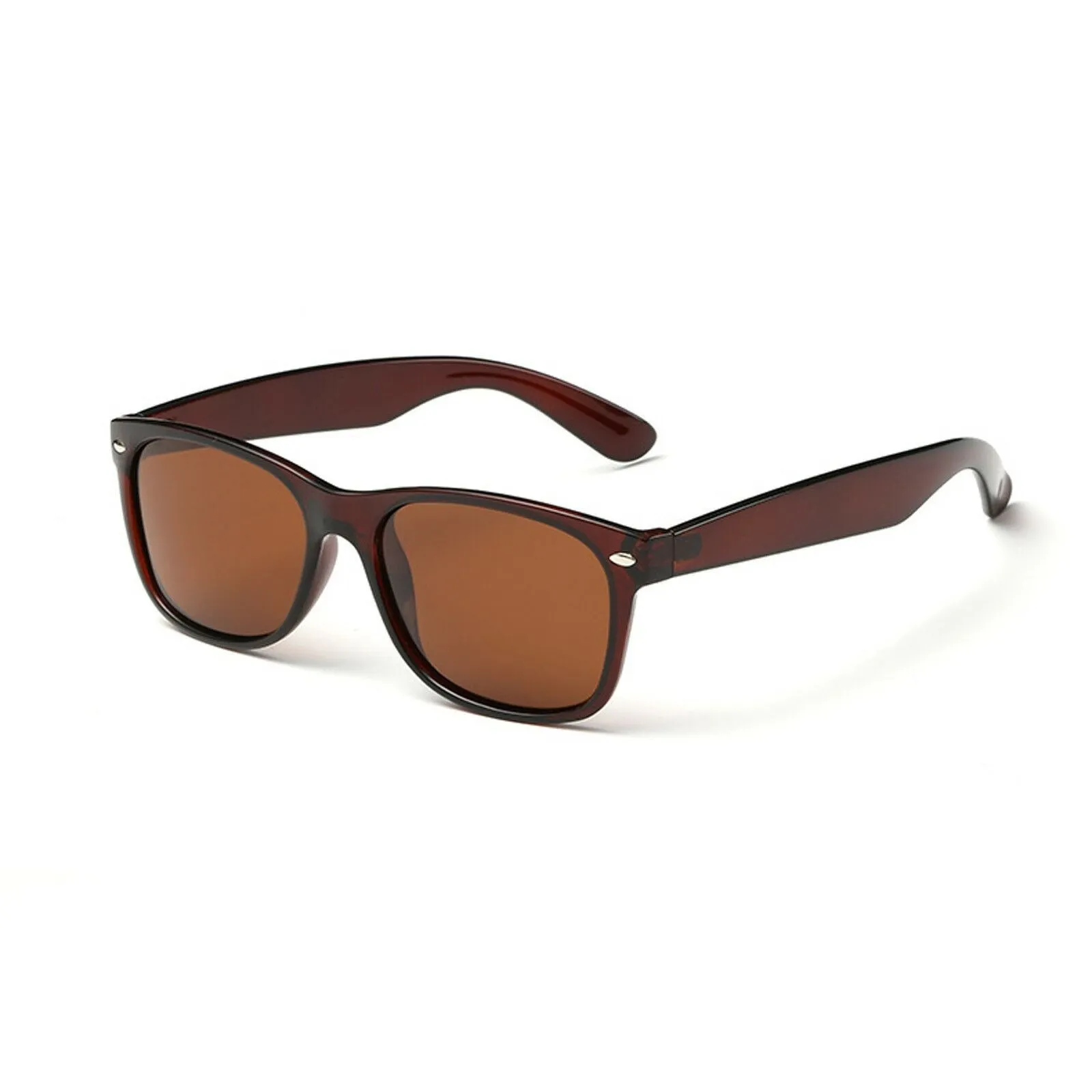 Classic Polarized Square Frame Sunglasses - Multiple Color Options For Mens