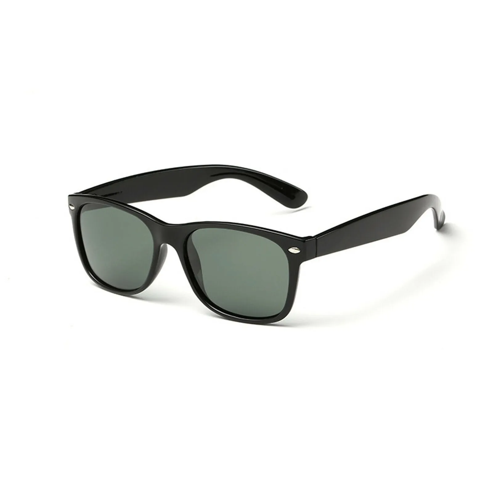 Classic Polarized Square Frame Sunglasses - Multiple Color Options For Mens