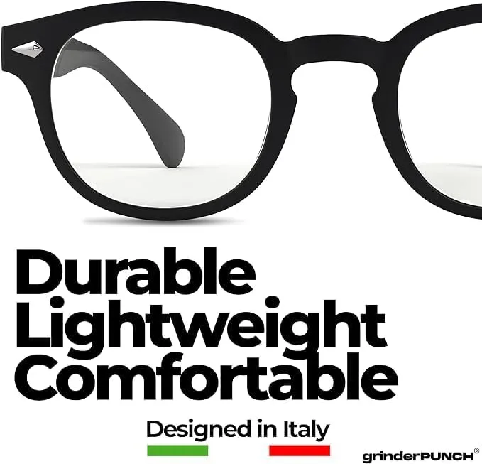 Classic Reading Glasses for Women and Men (Balck)