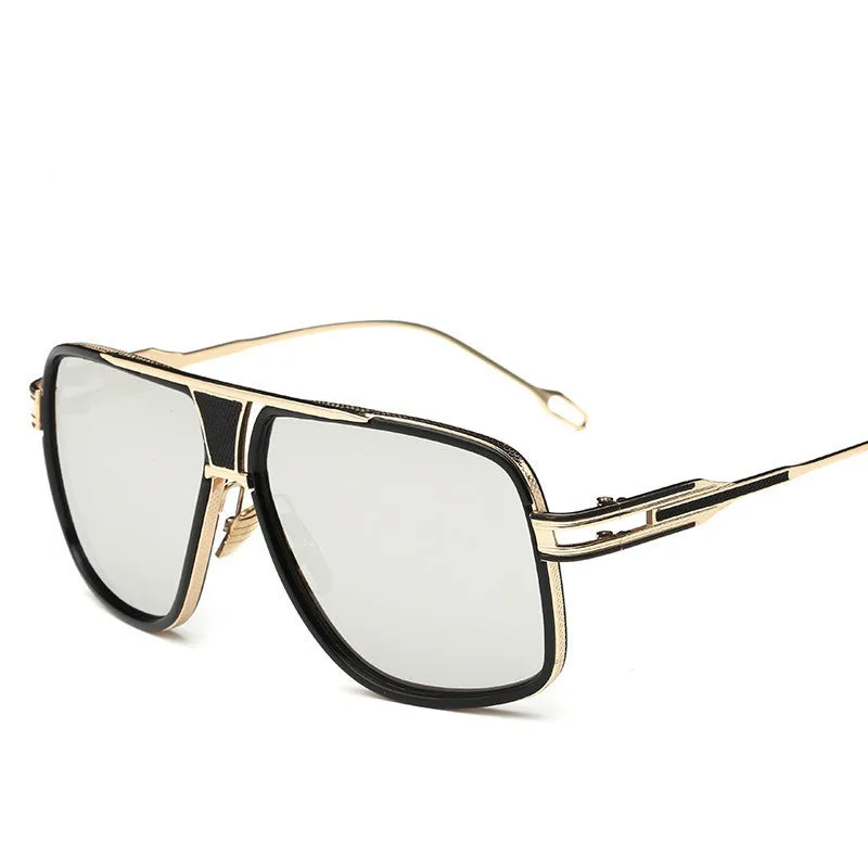 Classic Retro Square Unisex Designer Sun Glasses