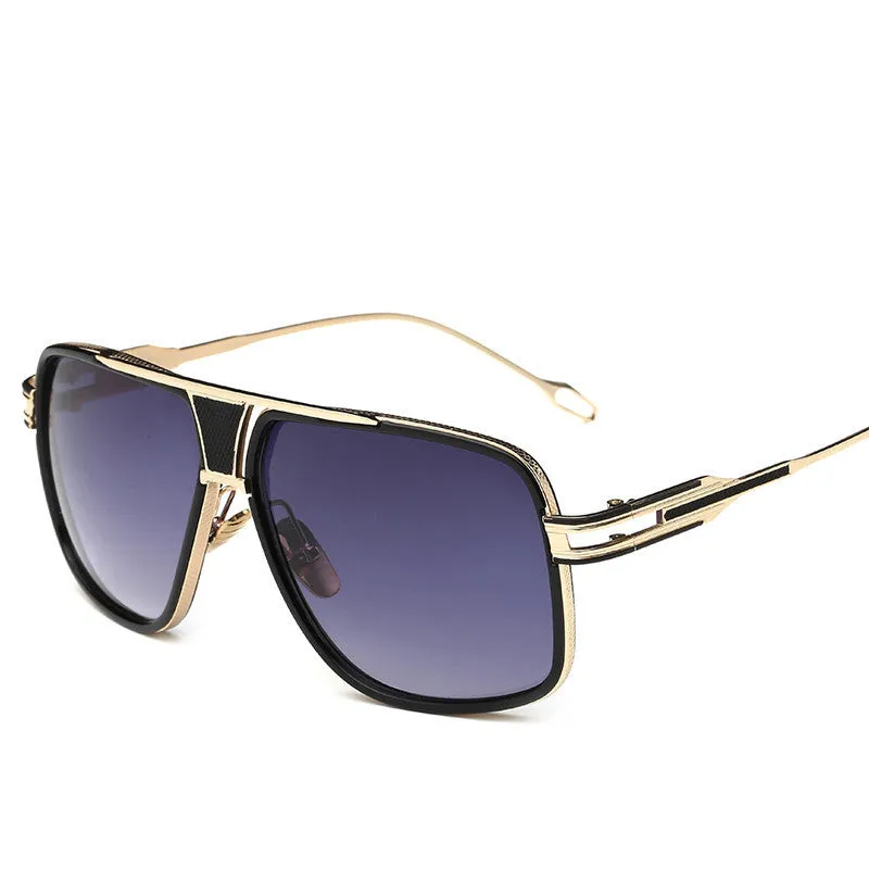 Classic Retro Square Unisex Designer Sun Glasses