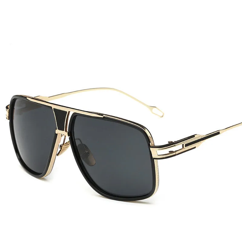 Classic Retro Square Unisex Designer Sun Glasses