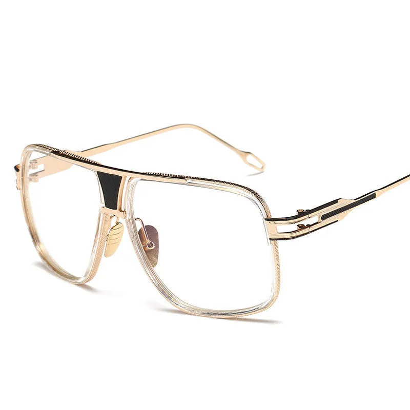 Classic Retro Square Unisex Designer Sun Glasses
