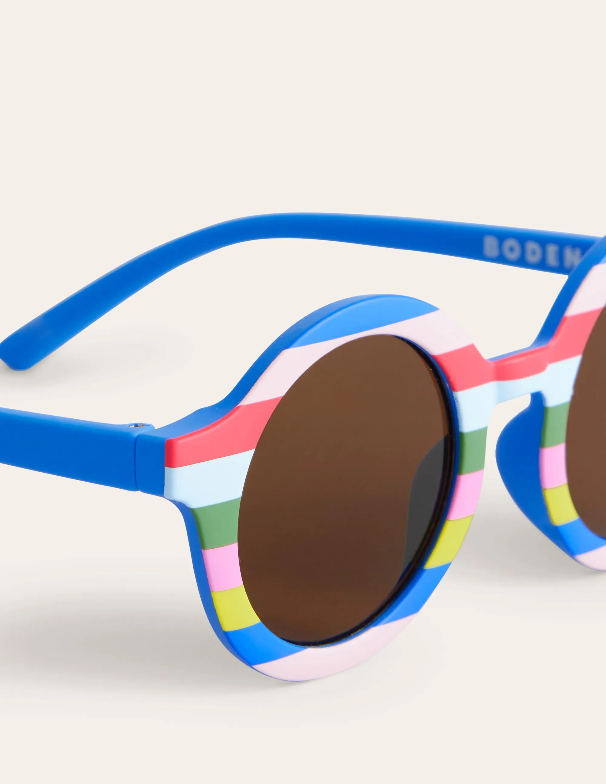 Classic Sunglasses-Rainbow Print