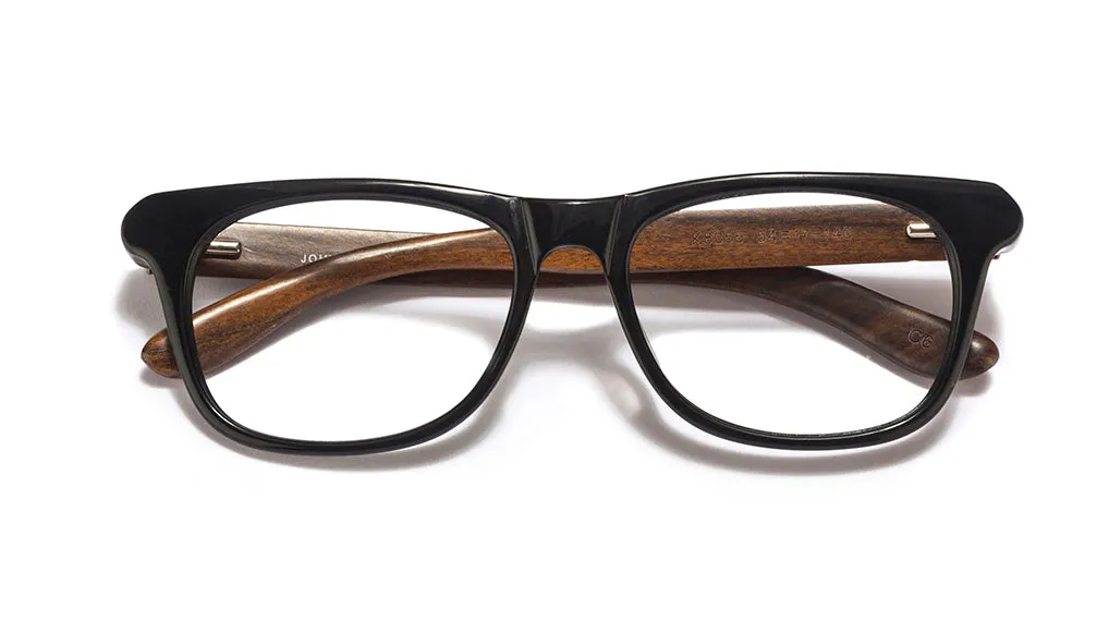 Classic Wood JJ E8055 Unisex Eyeglasses