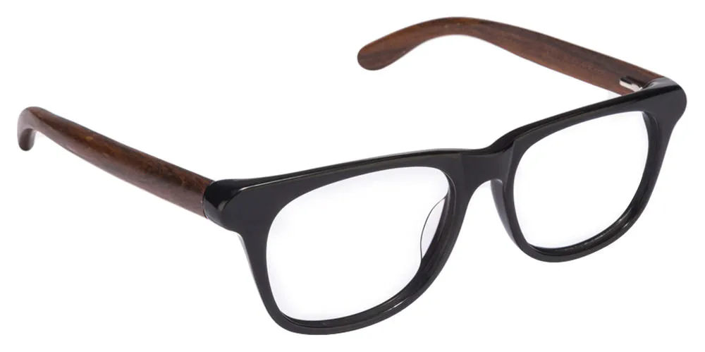 Classic Wood JJ E8055 Unisex Eyeglasses