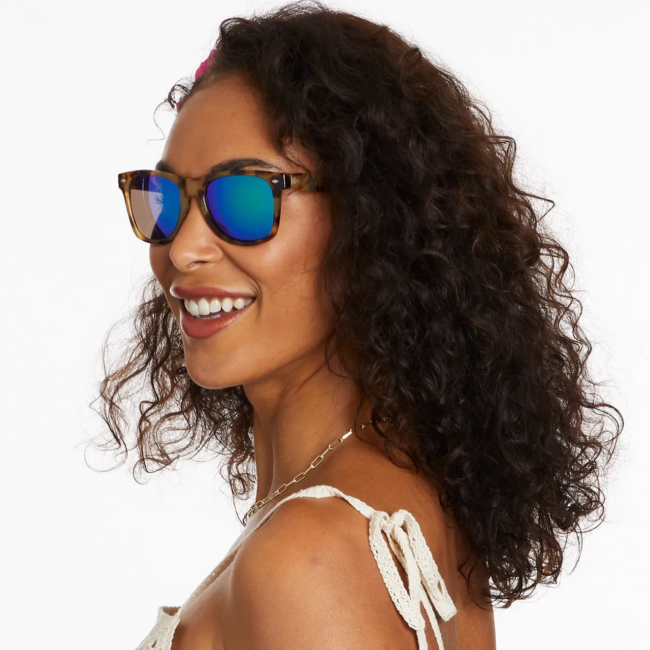 Classics Tort Mirror Color Lens Sunglasses - Adult