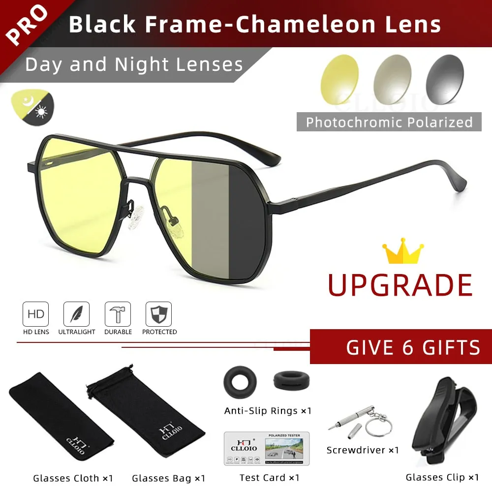 CLLOIO™ Polarized/Photochromic Anti-Glare Sunglasses
