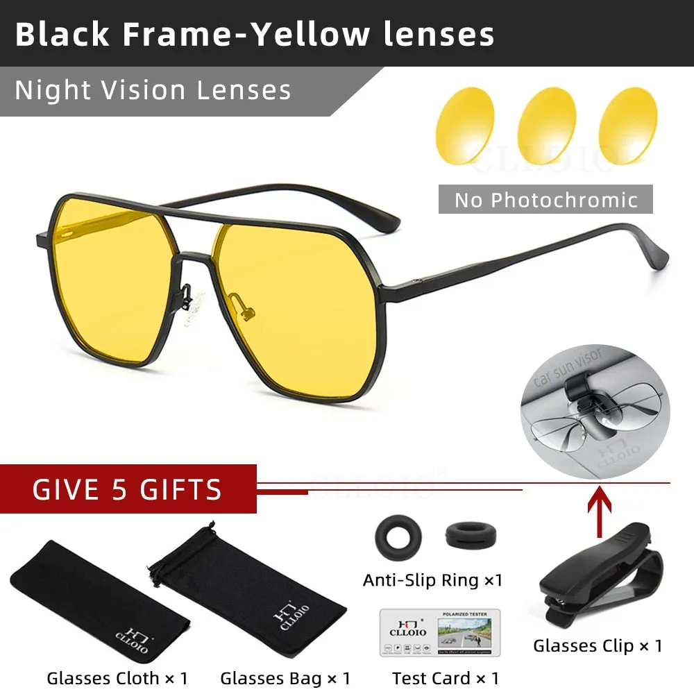 CLLOIO™ Polarized/Photochromic Anti-Glare Sunglasses