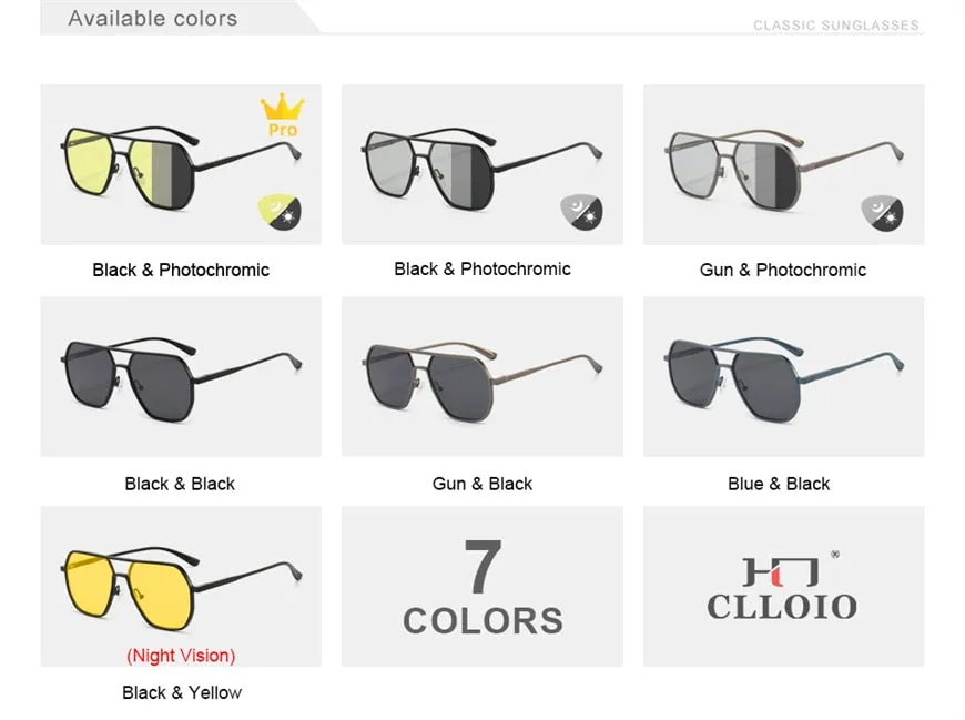 CLLOIO™ Polarized/Photochromic Anti-Glare Sunglasses