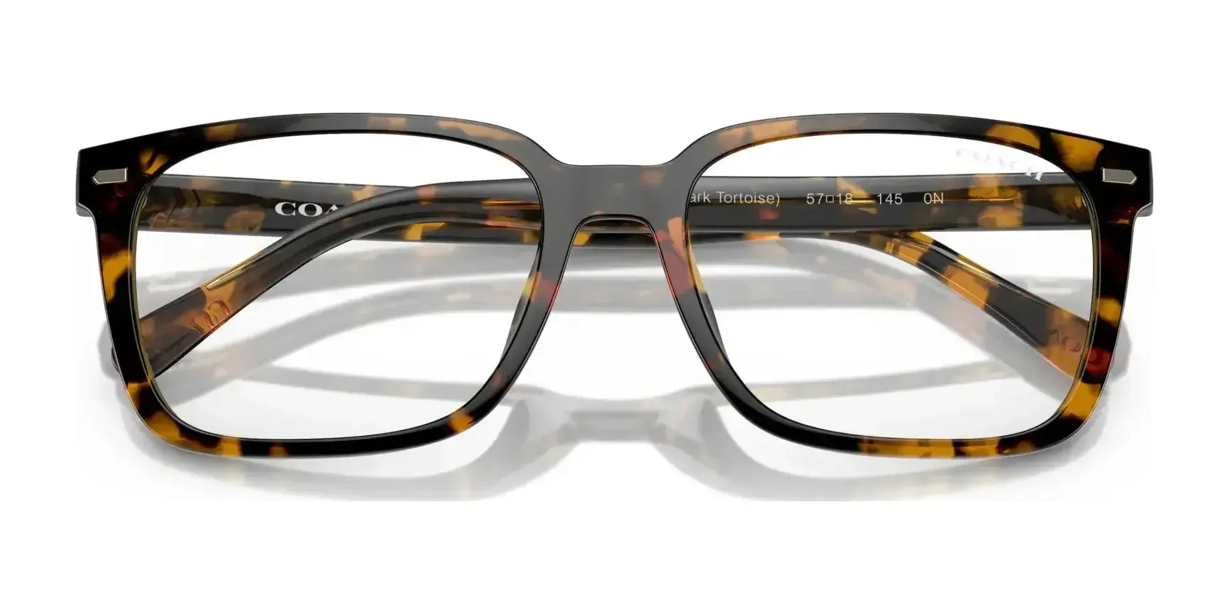 Coach CK470 HC8357U Eyeglasses with Sun-clips | Size 57