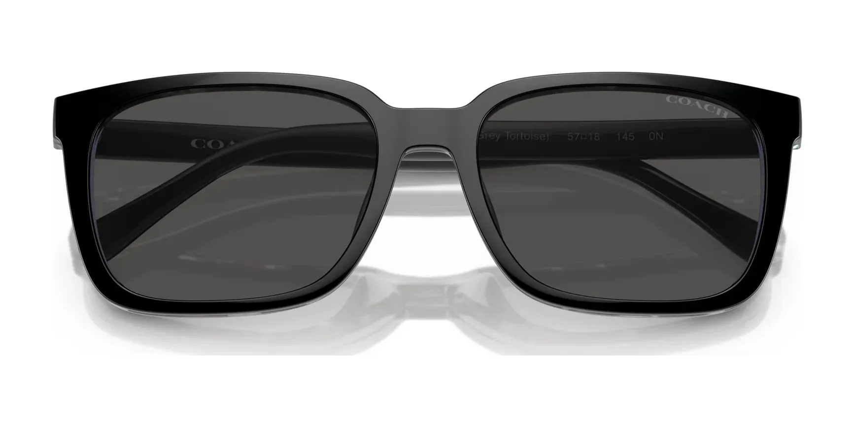 Coach CK470 HC8357U Eyeglasses with Sun-clips | Size 57