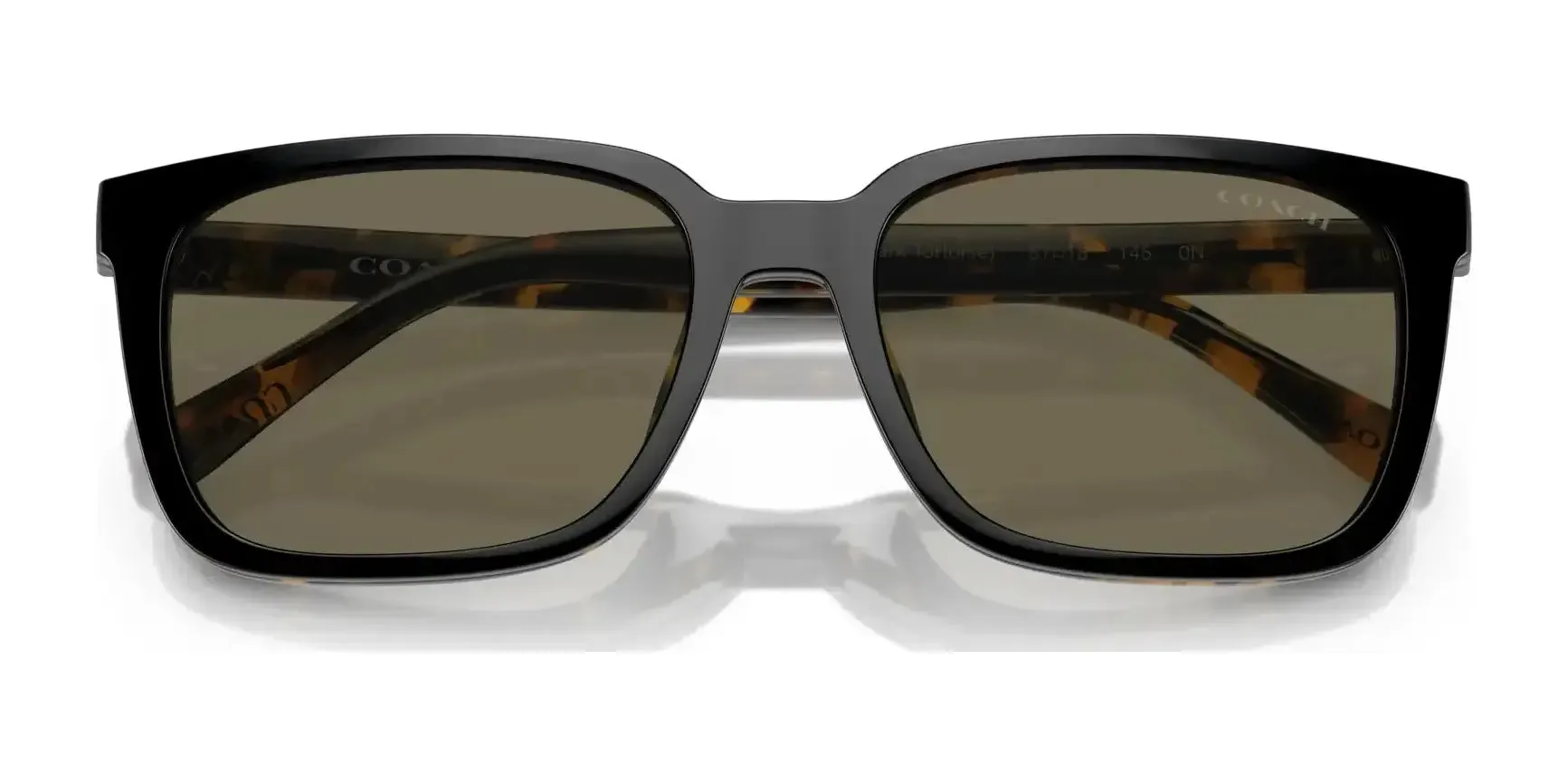 Coach CK470 HC8357U Eyeglasses with Sun-clips | Size 57