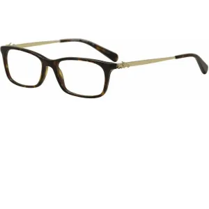 Coach Women's Eyeglasses - Dark Tortoise Plastic Rectangular | COACH 0CH6110 5485