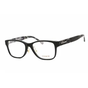 Coach Women's Eyeglasses - Full Rim Rectangular Black Plastic Frame | 0HC6208F 5002