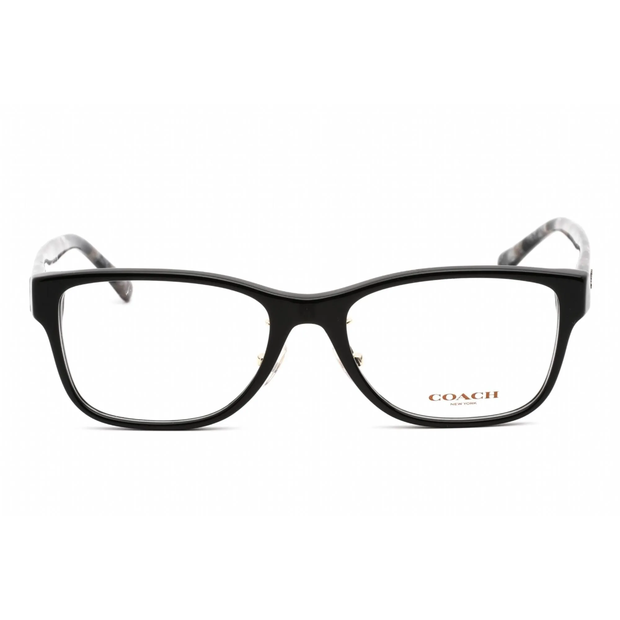 Coach Women's Eyeglasses - Full Rim Rectangular Black Plastic Frame | 0HC6208F 5002