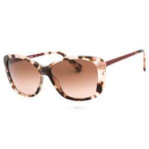 Cole Haan Women's Sunglasses - Blush Tortoise Zylonite Cat Eye Frame | CH7005 260