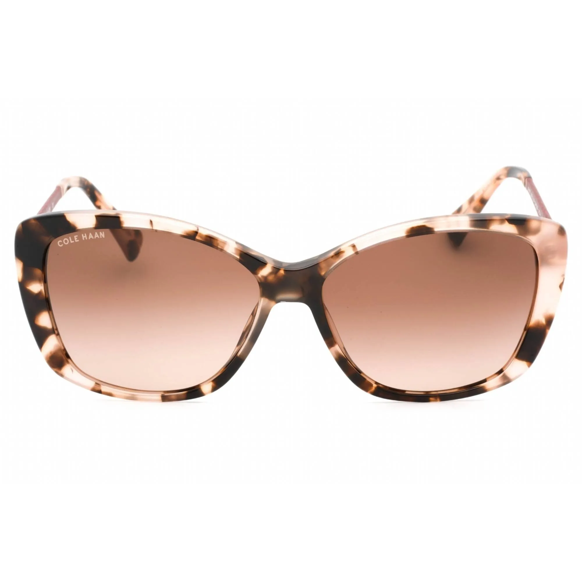 Cole Haan Women's Sunglasses - Blush Tortoise Zylonite Cat Eye Frame | CH7005 260