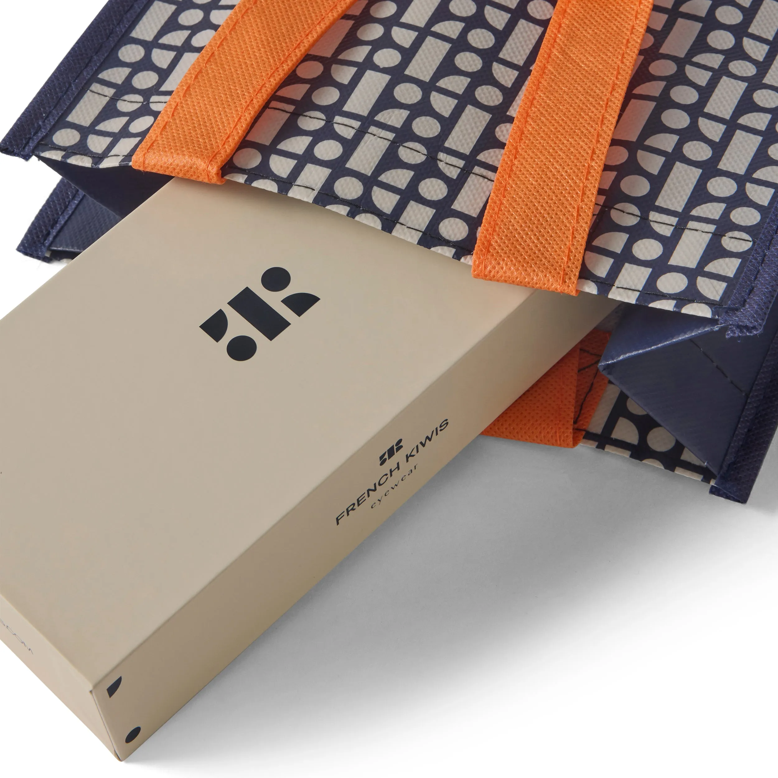 Colette Blue Light Tortoise & Brown