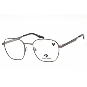 Converse Unisex Eyeglasses - Clear Demo Lens Satin Gunmetal Metal Frame | CV1009 070