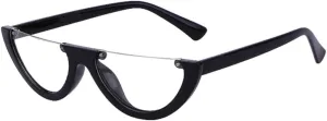 Cool Small Size Half Frame Cat Eye Sunglasses Women Fashion Sun glasses Vintage Shades UV400