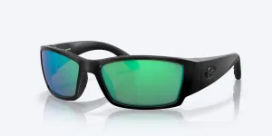 Costa Corbina Blackout Frame Sunglasses – Green Mirror 580G Lenses for Enhanced Vision and UV Protection