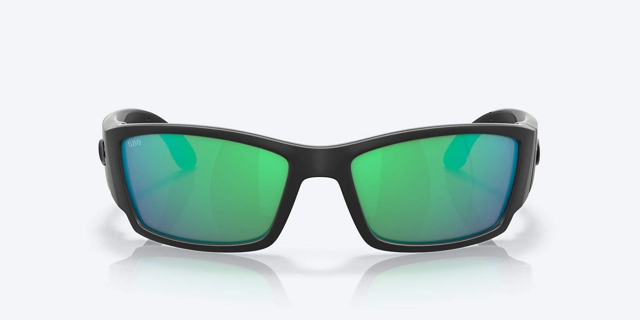 Costa Corbina Blackout Frame Sunglasses – Green Mirror 580G Lenses for Enhanced Vision and UV Protection