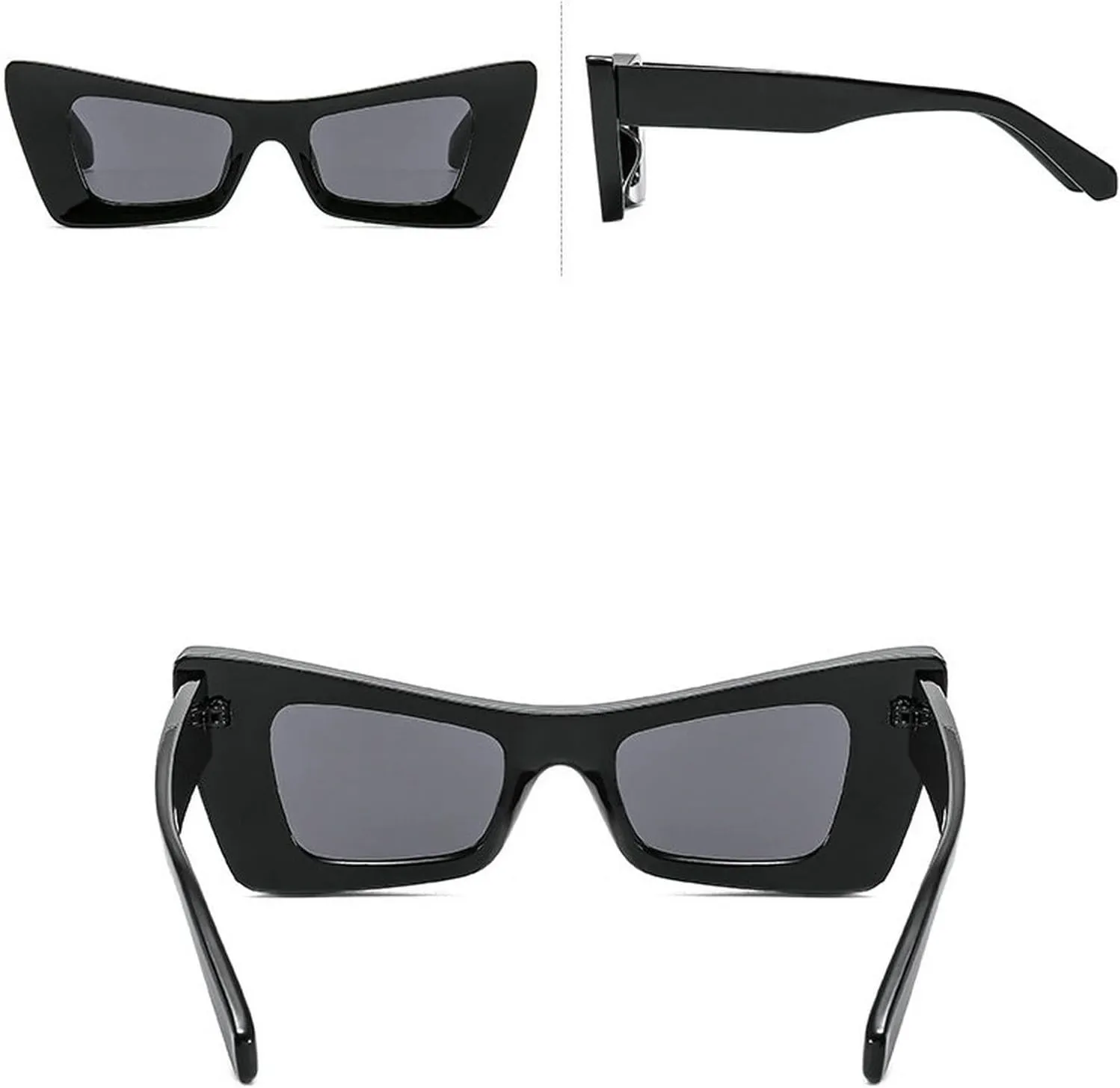 COTIA Cat Eye Sunglasses Women Fashion Vintage Square Men Personality Design Sun Glasses UV400 Eyewear