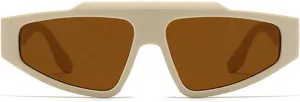 COTIA Cat Eye Vintage Punk Sunglasses for Women Men Fashion Irregular Triangle Personality Hip Hop Sun Glasses