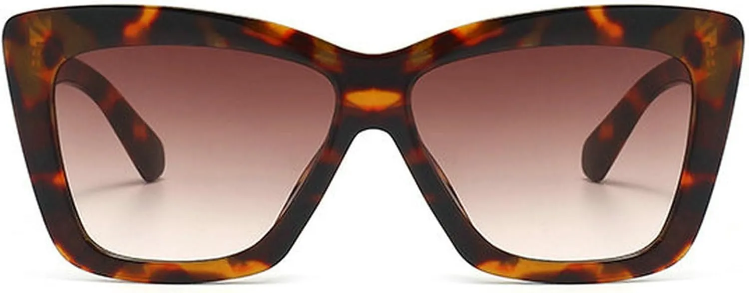COTIA Fashion Cat Eye Sunglasses for Women Men Fashion Cateye Vintage Punk Classic Outdoor Sun Glasses
