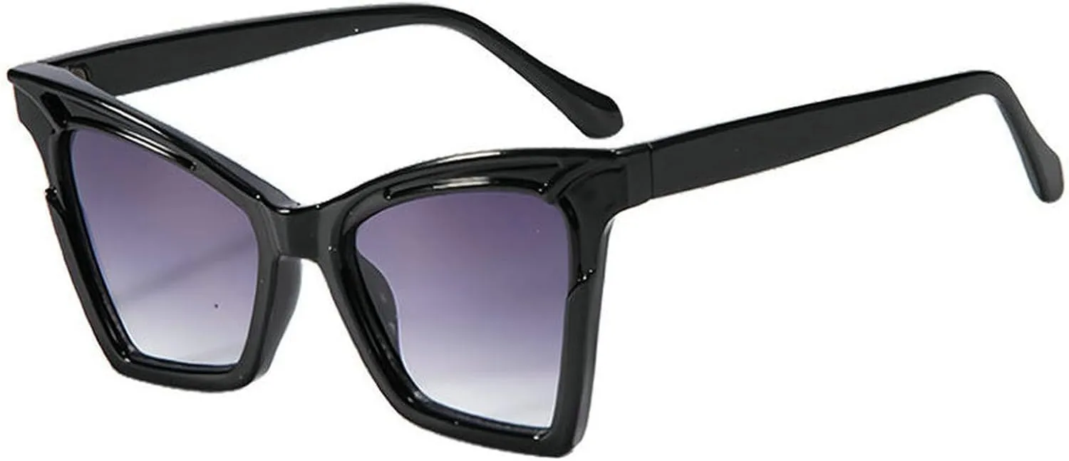 COTIA Fashion Cat Eye Sunglasses for Women Men Vintage Punk Sun Glasses Personality Trendy Cateye Sun Glasses