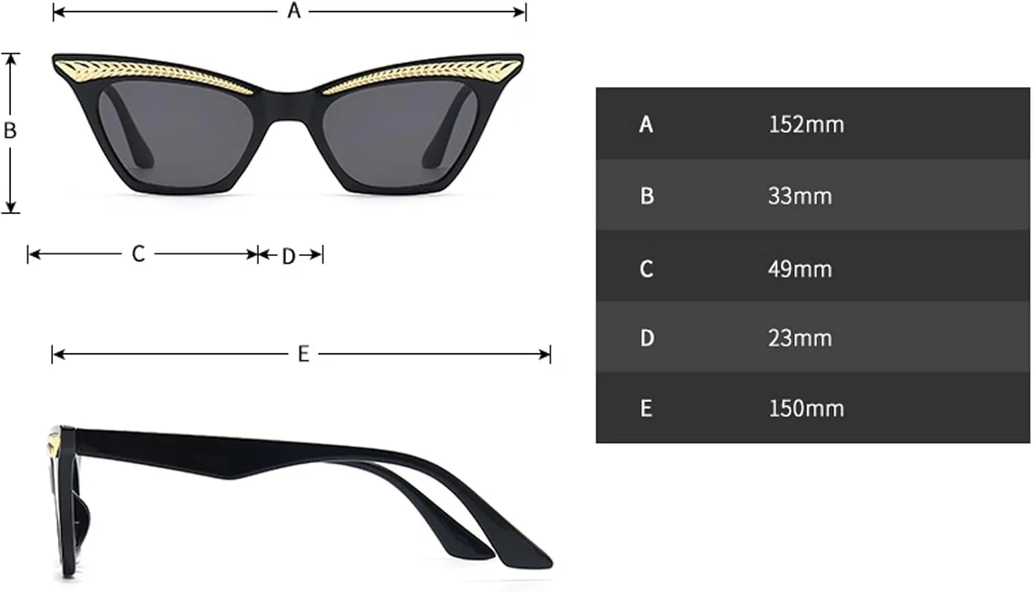 COTIA Fashion Cat Eye Sunglasses Women Vintage Sun Glasses Ladies Shades UV400 Eyewear Goggles
