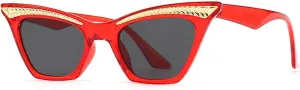 COTIA Fashion Cat Eye Sunglasses Women Vintage Sun Glasses Ladies Shades UV400 Eyewear Goggles