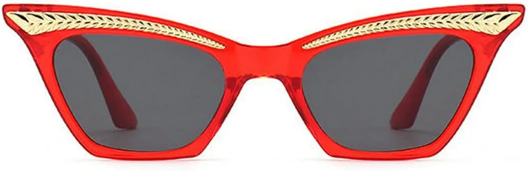 COTIA Fashion Cat Eye Sunglasses Women Vintage Sun Glasses Ladies Shades UV400 Eyewear Goggles