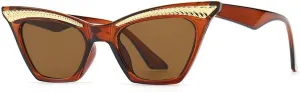 COTIA Fashion Cat Eye Sunglasses Women Vintage Sun Glasses Ladies Shades UV400 Eyewear Goggles