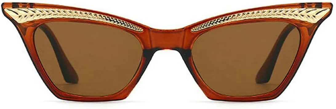 COTIA Fashion Cat Eye Sunglasses Women Vintage Sun Glasses Ladies Shades UV400 Eyewear Goggles