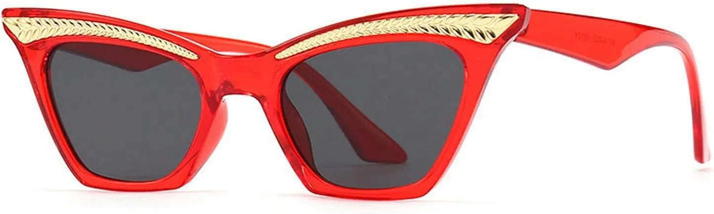 COTIA Fashion Cat Eye Sunglasses Women Vintage Sun Glasses Ladies Shades UV400 Eyewear Goggles