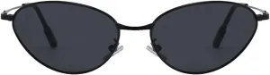 COTIA Retro Small Cat Eye Sunglasses for Women Men Vintage Oval Metal Frame Unique Personality Cool Sun Glasses Eyewear